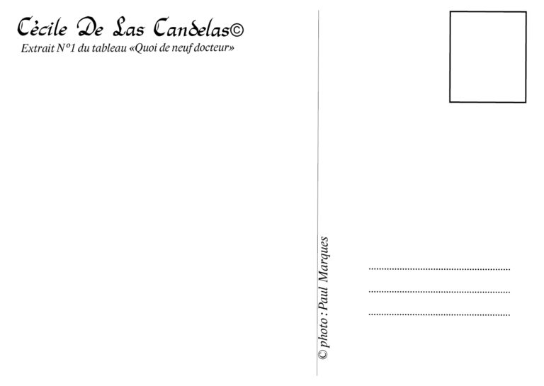 N°91 - Carte "Quoi de neuf docteur"