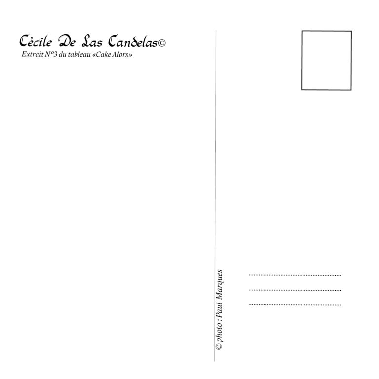 N°112 - Carte "Cake alors"